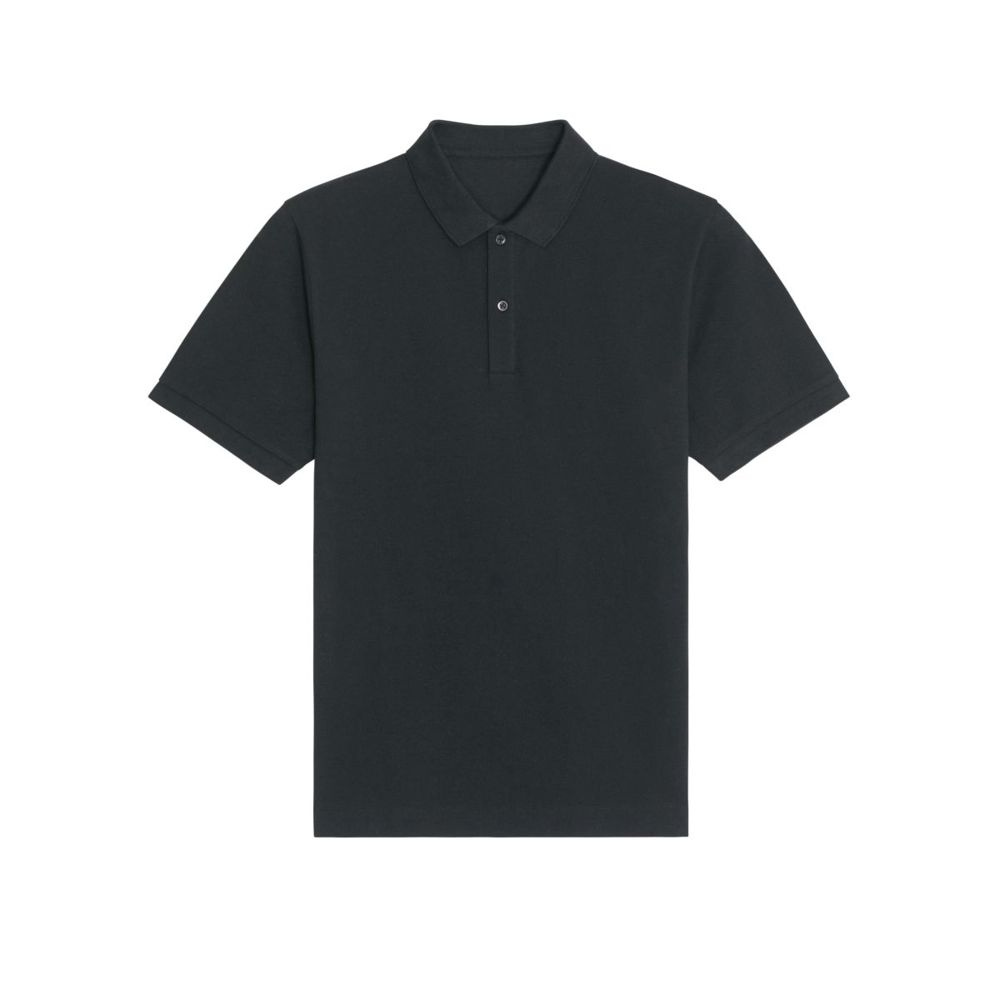 Stanley/Stella Prepster unisex polosärk, 230 g/m² - must, S (1)