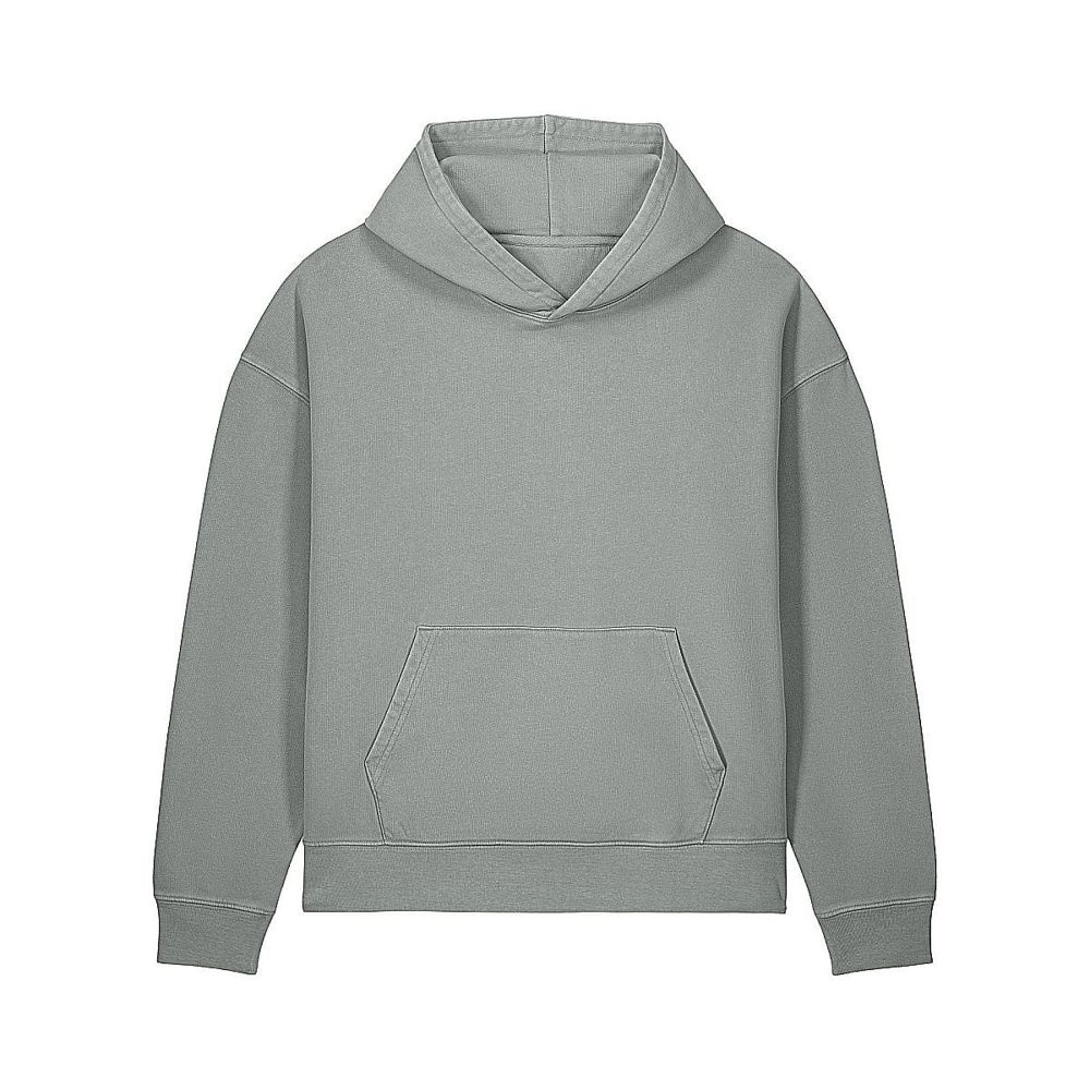 Stanley/Stella Chaser Vintage unisex kapuutsiga pusa – hall (Misty Grey), XXS (1)