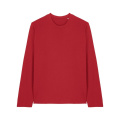 Stanley/Stella Creator 2.0 Long Sleeve unisex pikkade varrukatega T-särk, 180 g/m², punane