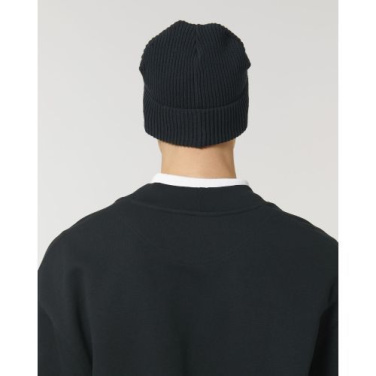 Stanley/Stella Fisherman Beanie kootud müts – must (2)