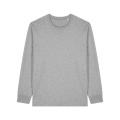 Stanley/Stella Freestyler Long Sleeve unisex pikkade varrukatega T-särk, 240 g/m², hall melanž