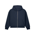 Stanley/Stella Fronter unisex lukuga kapuutsiga pusa, tumesinine