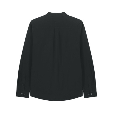 Stanley/Stella Stanley Oxford Shirt meeste triiksärk, 190 g/m² – must, S (2)
