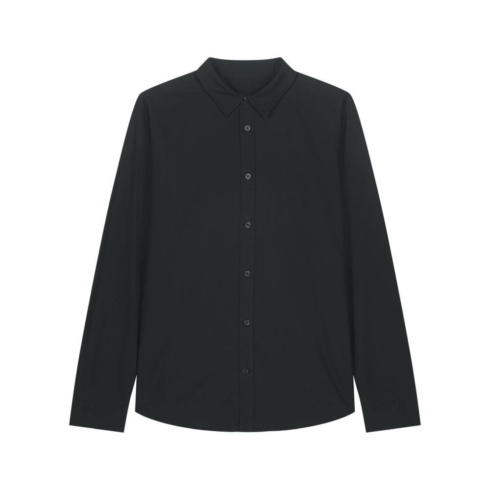 Stanley/Stella Stella Styler Shirt naiste triiksärk, 130 g/m² – must, XS (1)