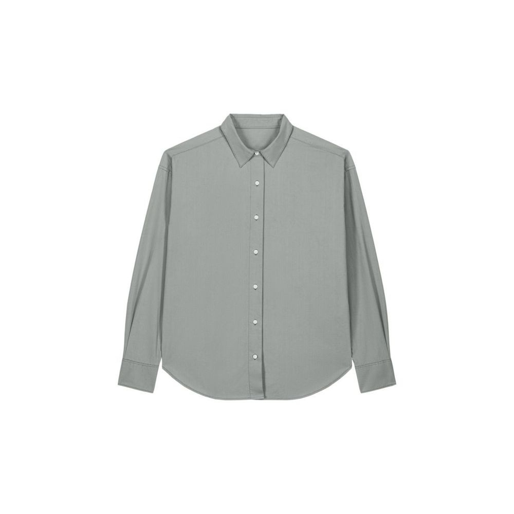 Stanley/Stella Worker Shirt unisex triiksärk, 285 g/m² – hall (Misty Grey), XS (1)