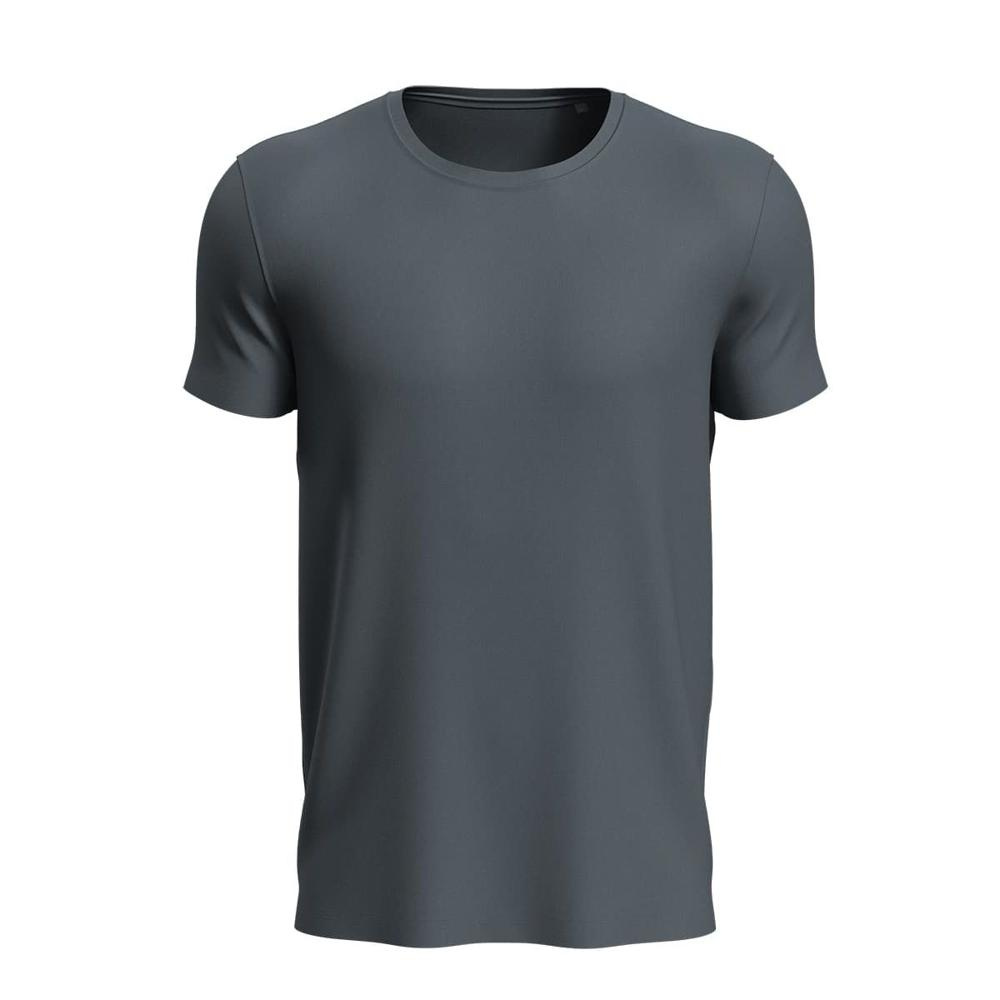 Stedman ST8000 meeste spordi-T-särk, 140 g/m² - hall (Granite Grey), S