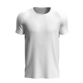 Stedman ST8000 meeste spordi-T-särk, 140 g/m², valge