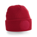 Beechfield B446 kootud müts, punane (Classic Red)