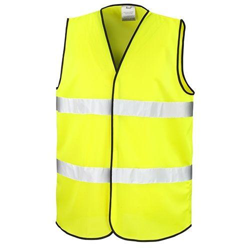Result R200X helkurvest - neoonkollane, S/M