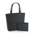 BagBase BG721 kandekott, tumehall melanž (Charcoal Melange)