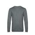 B&C WU01W ümara kaelusega pusa, hall melanž (Heather Mid Grey)