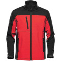 Stormtech BHS-3 meeste softshell-jope, punane (Bright Red) / must
