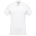 Kariban K254 meeste polosärk, 180 g/m², valge
