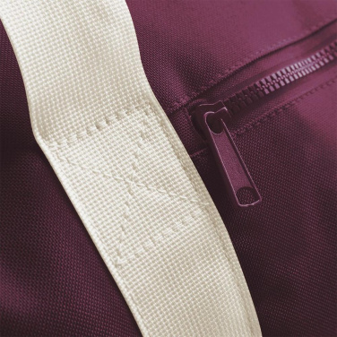 BagBase BG140 spordikott - bordoopunane / loodusvalge (Off White) (4)