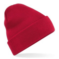 Beechfield B45 kootud müts, punane (Classic Red)