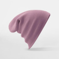Beechfield B45 kootud müts, lilla (Dusty Purple)