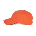 Kariban KP011 nokamüts, oranž (Orange Zest) / tumehall