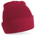 Beechfield B445 kootud müts, punane (Classic Red)