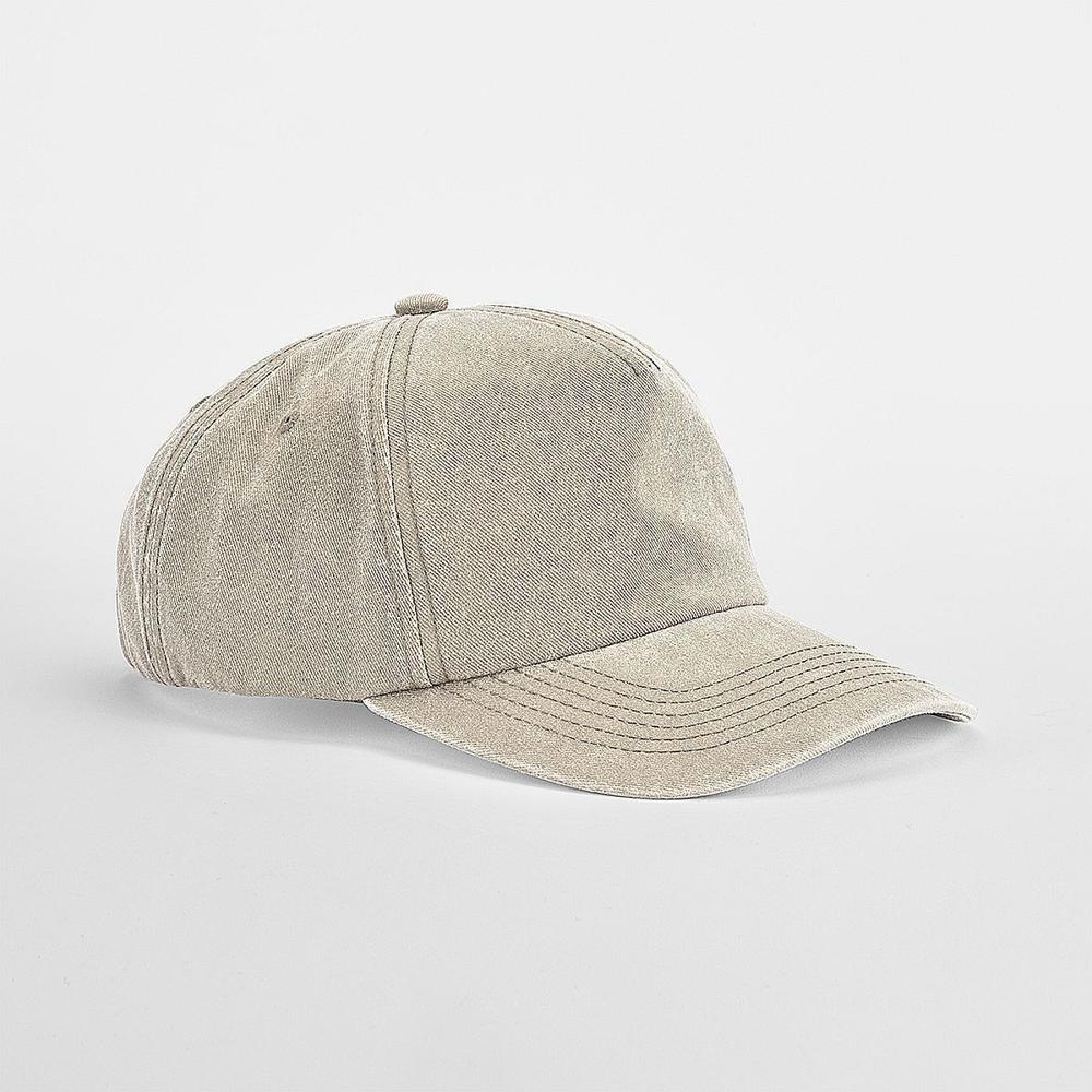 Beechfield B657 nokamüts - beež (Vintage Stone)