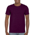 Gildan 64000 T-särk, 144 g/m², bordoopunane (Maroon)