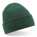 Beechfield B447 kootud müts, pudeliroheline