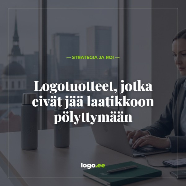 Logotuotteet, jotka eivät jää laatikkoon pölyttymään: Mainoslahjastrategia vuodelle 2026