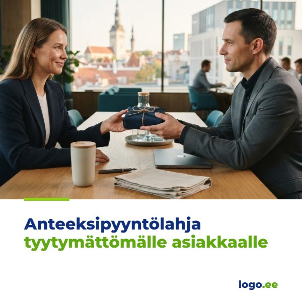 Anteeksipyyntölahja tyytymättömälle asiakkaalle: valinta ja luovutus