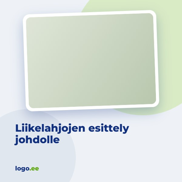 Liikelahjojen esittely johdolle: kopioitava diapohja