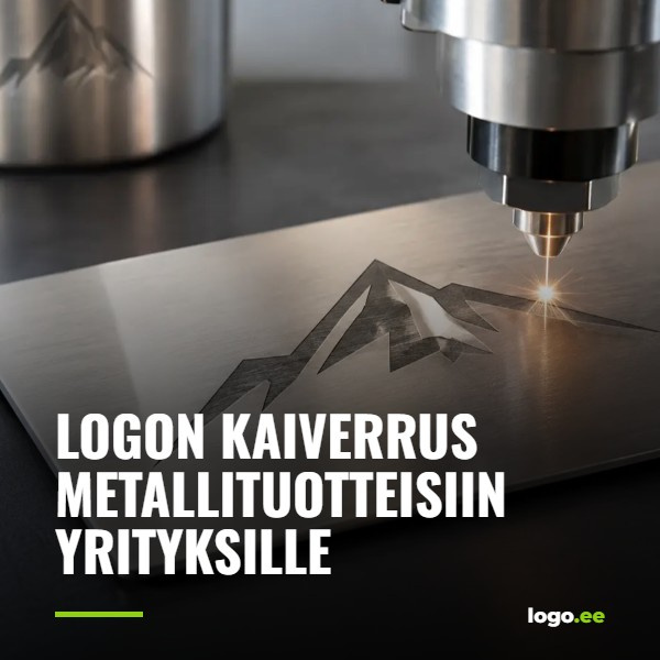 Logon kaiverrus metallituotteisiin yrityksille