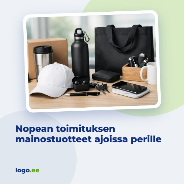 Nopean toimituksen mainostuotteet ajoissa perille