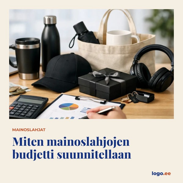 Miten mainoslahjojen budjetti suunnitellaan