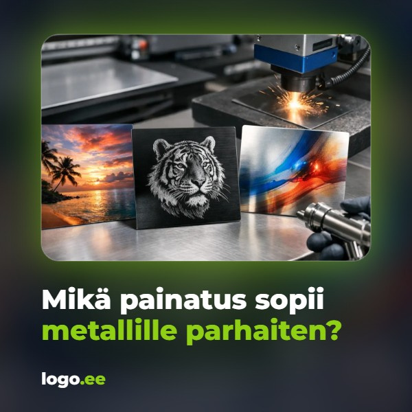 Mikä painatus sopii metallille parhaiten?