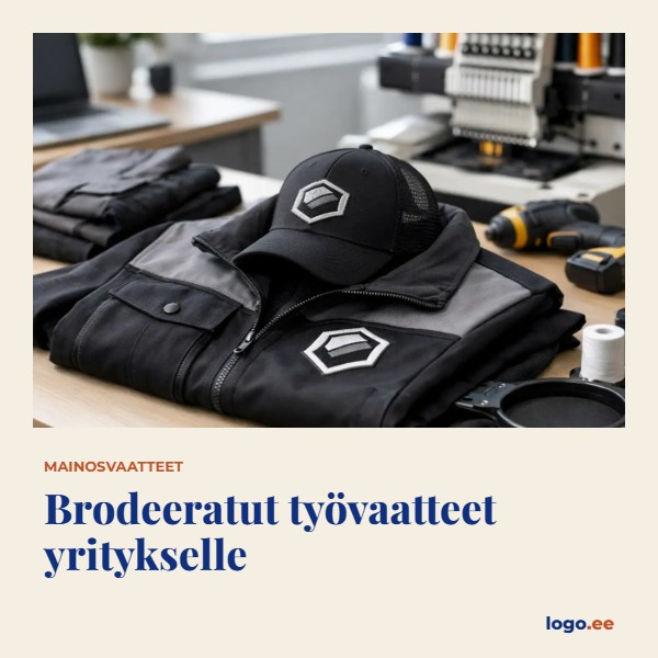 Brodeeratut työvaatteet yritykselle – fiksu valinta
