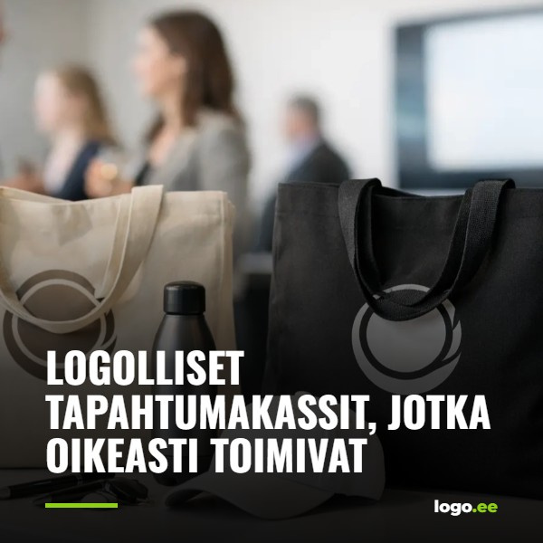Logolliset tapahtumakassit, jotka oikeasti toimivat