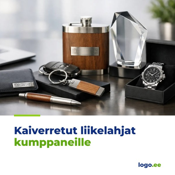 Kaiverretut liikelahjat kumppaneille