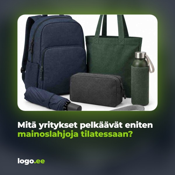 Mitä yritykset pelkäävät eniten mainoslahjoja tilatessaan?