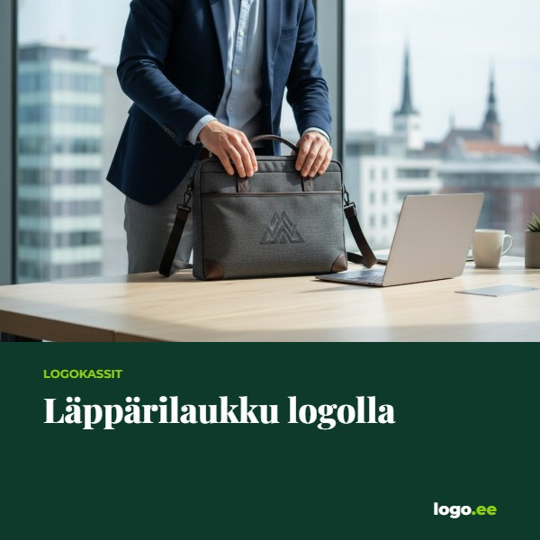 Läppärilaukku logolla: logotuotteet, jotka kestävät vuosia