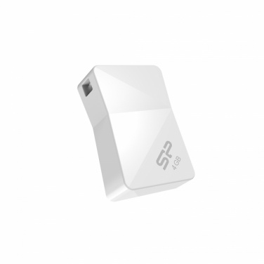 Logotrade liikelahja tuotekuva: USB stick Silicon Power T08  16GB color white