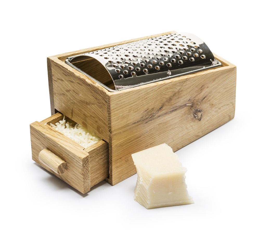 Logo trade mainoslahja ja liikelahja tuotekuva: Sagaform oak cheese grating box