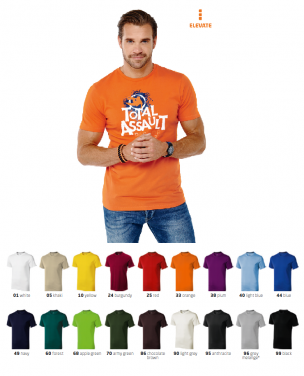Logo trade liikelahjat mainoslahjat kuva: T-shirt Nanaimo burgundy