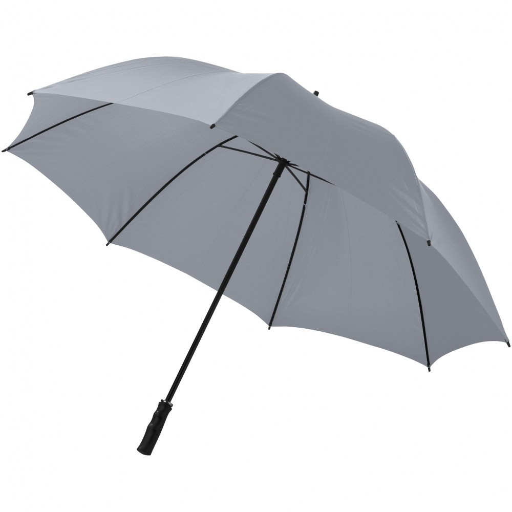 Logo trade liikelahja mainoslahja tuotekuva: 30" Zeke golf sateenvarjo, harmaa