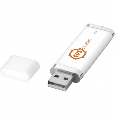 Logo trade mainostuote kuva: Litteä USB-muistitikku, 2 GB