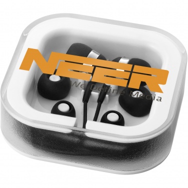 Logotrade liikelahja mainoslahja kuva: Sargas-kuulokkeet, joissa on mikrofoni