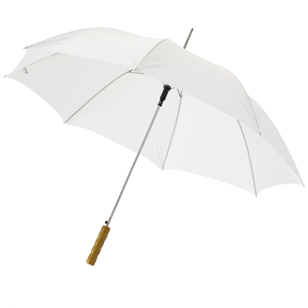 Logo trade liikelahjat mainoslahjat kuva: 23" Lisa automaattinen sateenvarjo, valkoinen