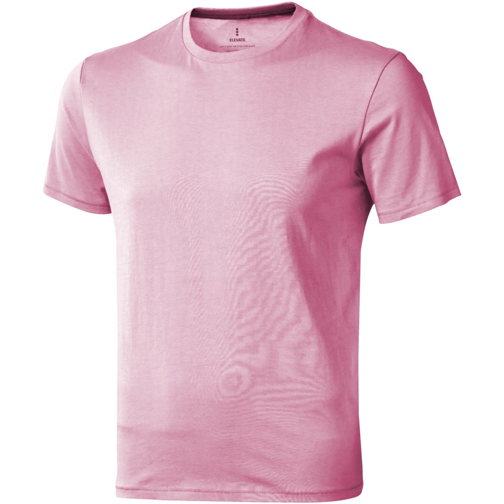 Logotrade mainoslahjat ja liikelahjat tuotekuva: Nanaimo T-paita, lyhythihainen, vaaleanpunainen
