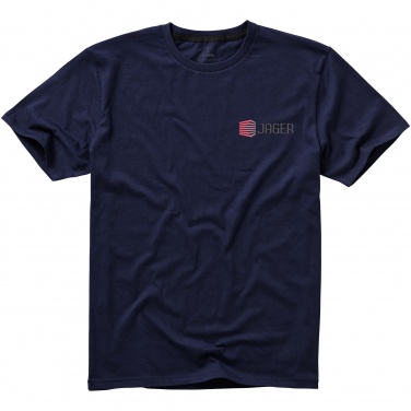 Logotrade mainostuote tuotekuva: Nanaimo T-paita, lyhythihainen, tummansininen