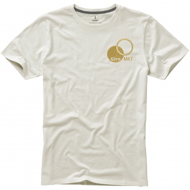Logotrade liikelahja mainoslahja kuva: Nanaimo T-paita, lyhythihainen, vaaleanharmaa