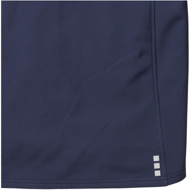 Logo trade liikelahja mainoslahja tuotekuva: Langley softshell -takki, tummansininen