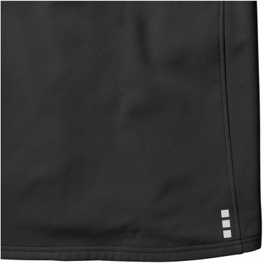 Logotrade mainostuote tuotekuva: Langley softshell -takki, tummanharmaa
