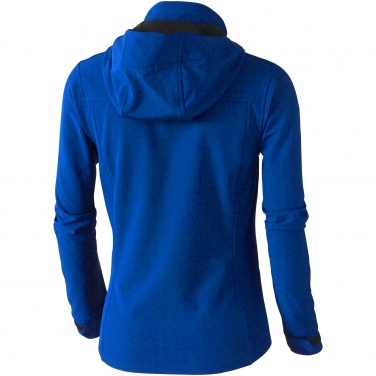 Logo trade liikelahjat tuotekuva: Langley softshell -takki, naisten, sininen